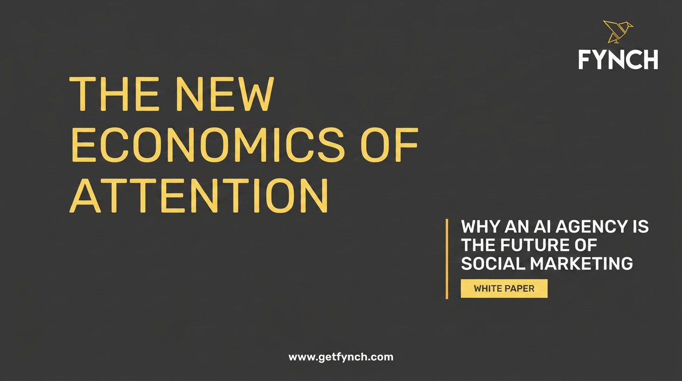 The New Economics of Attention white paper cover.